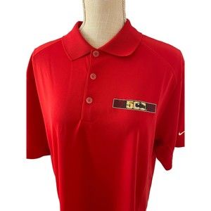 Nike Golf Tour Performance Dri-Fit Indy 500 Club Polo Men's Large IMS‎